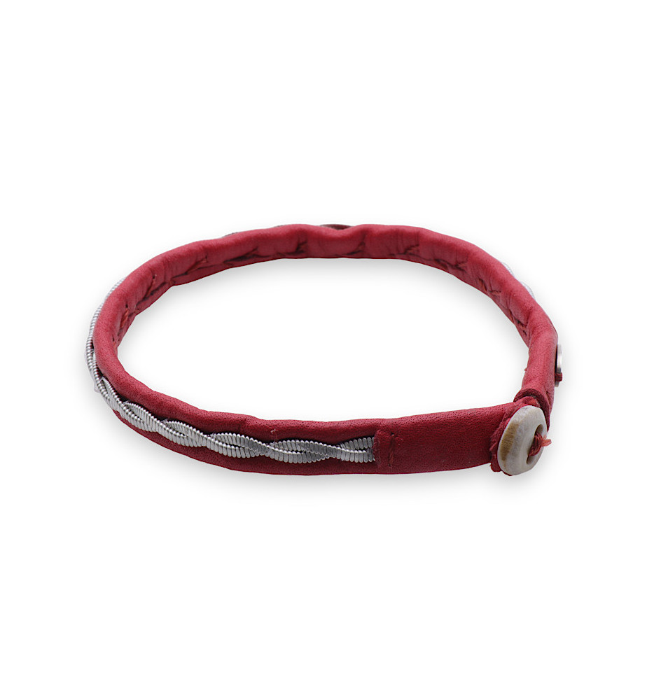 fin bracelet cuir femme