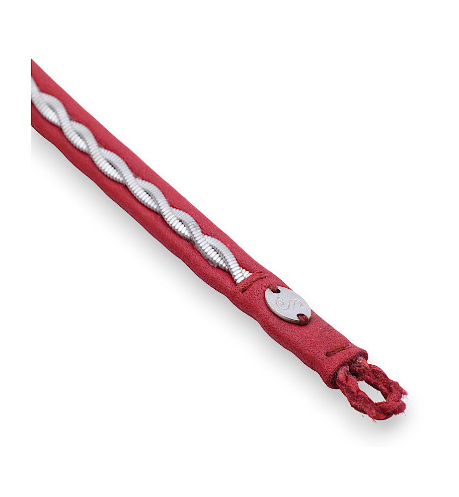 bracelet lapon rouge pour femme