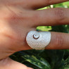 bague argent escargot femme
