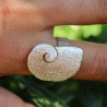 bague argent escargot femme createur