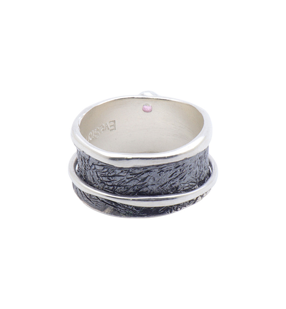 tourmaline rose bague