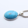 pendentif turquoise véritable