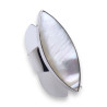 bague nacre blanche femme