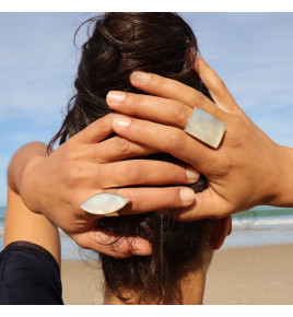 nacre blanche bijoux