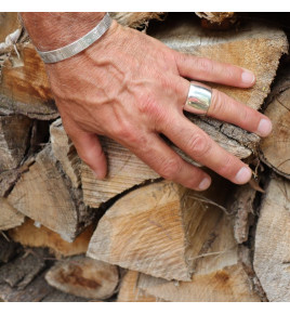 bague argent créateur