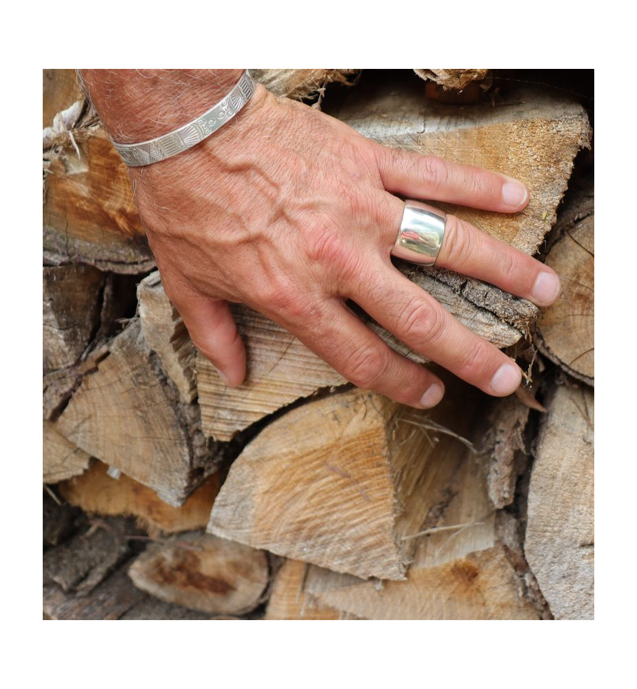 bague argent créateur