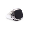 bague homme onyx