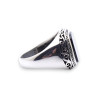 bague homme onyx argent