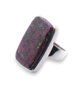 bague eudialyte argent