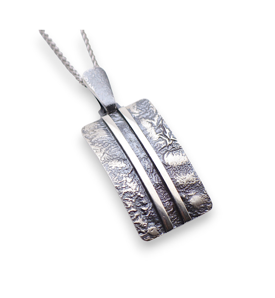 pendentif argent massif femme