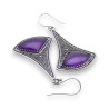 boucles amethyste