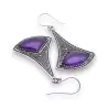 boucles amethyste
