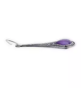 améthyste boucle d'oreille