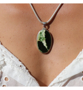 pendentif calcedoine