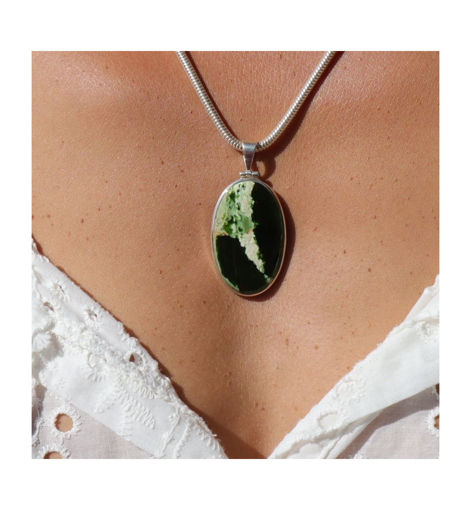 pendentif calcedoine