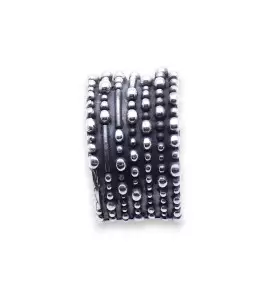 bague argent femme
