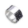 bague argent homme