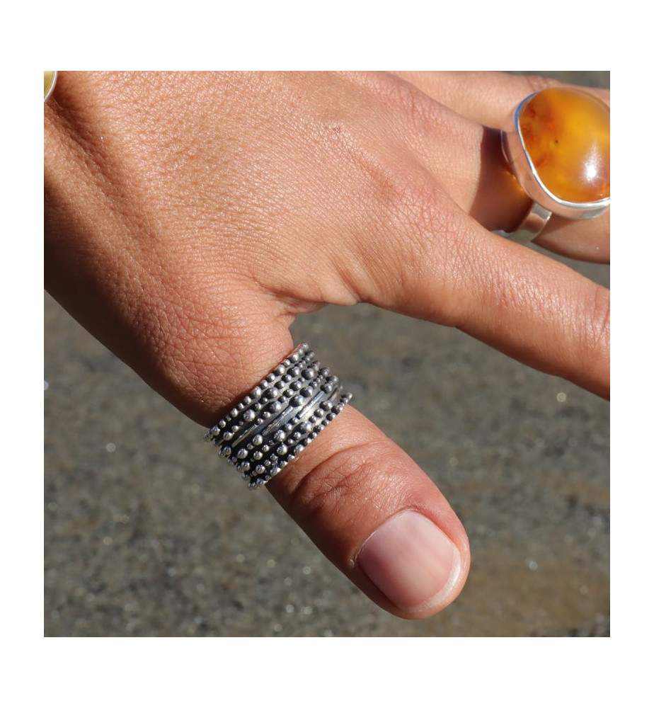 anneau argent bague