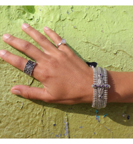 bague en argent pour homme