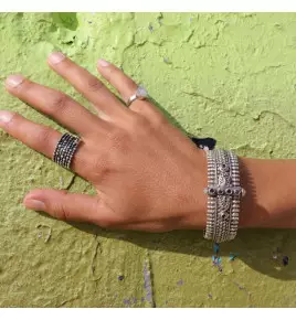 bague en argent pour homme