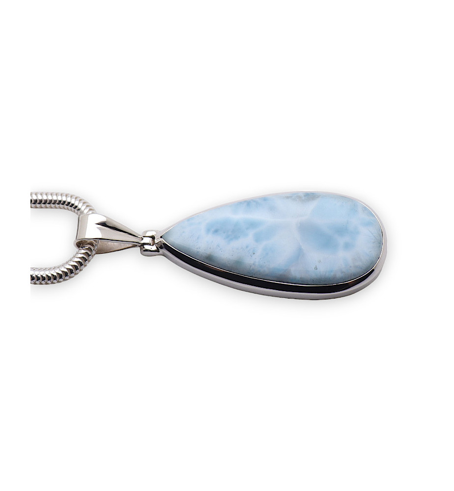 pendentif larimar femme