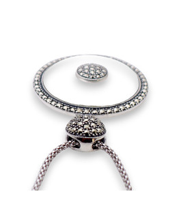 pendentif nacre rond