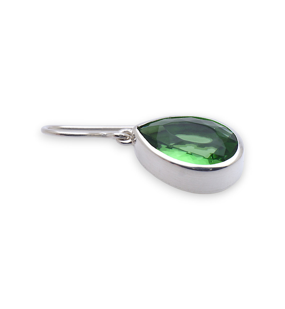 boucles obsidienne verte