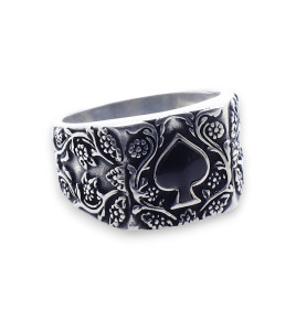 bague homme onyx