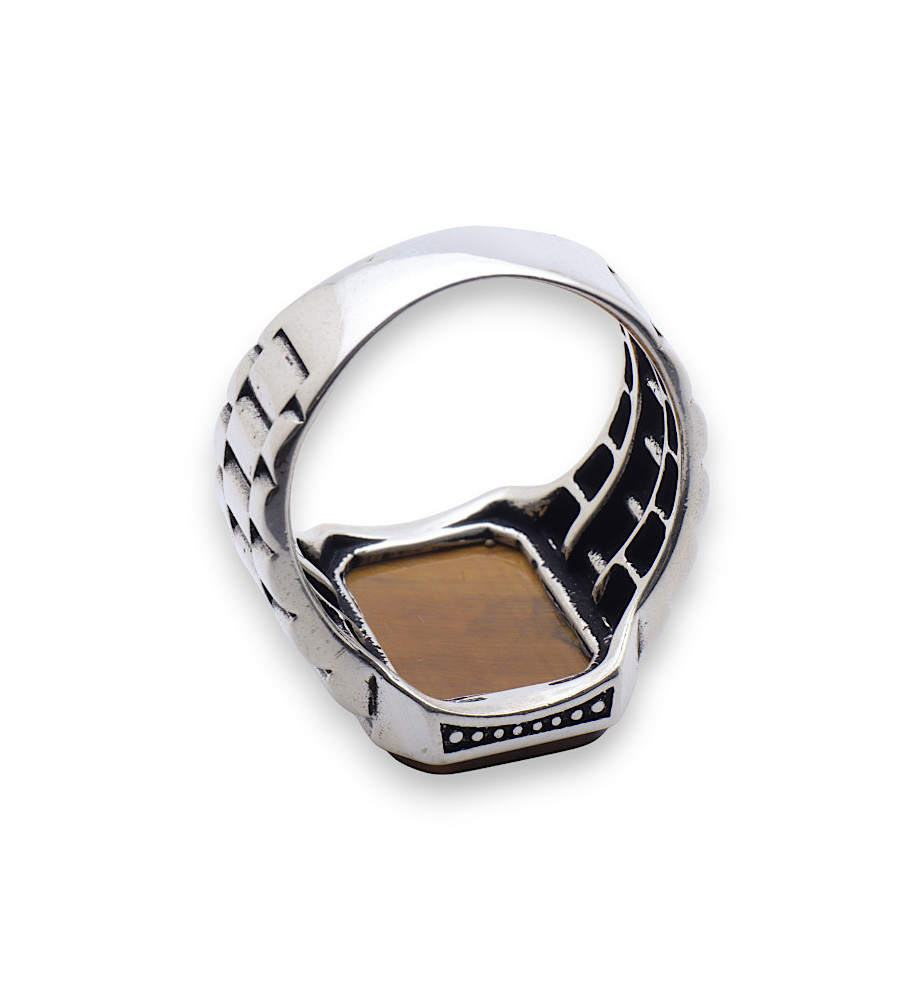bague oeil de tigre