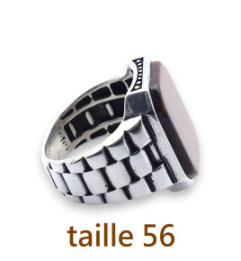 bague homme oeil de tigre