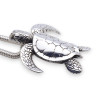 pendentif tortue argent