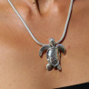 pendentif tortue argent 925