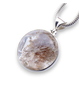 pendentif quartz lodolite