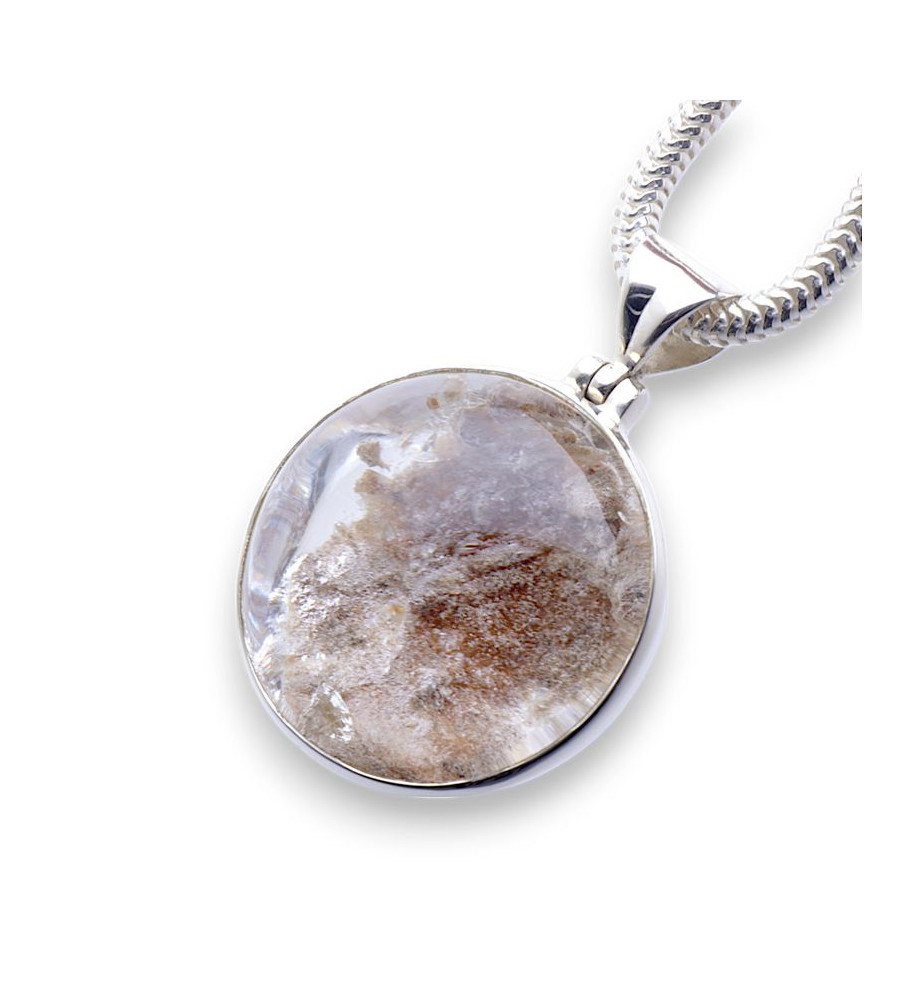 pendentif quartz lodolite