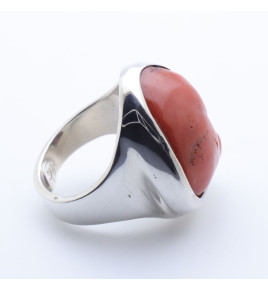 bague corail argent ancien