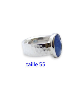 bague saphir argent