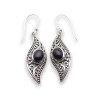 boucles onyx noir
