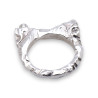 bague argent péridot femme