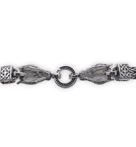 bracelet maille argent femme