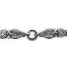 bracelet maille argent femme