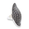 bague argent marcassite