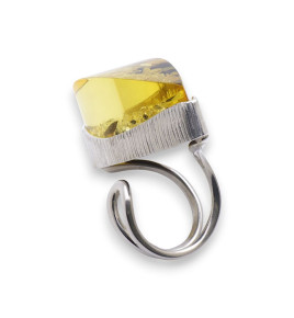 bague ambre argent 925