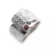 bague argent grenat