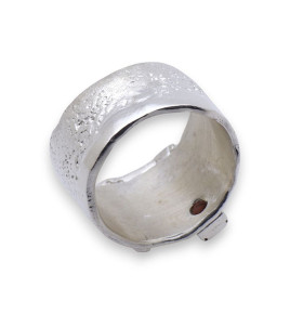 bague grenat argent femme