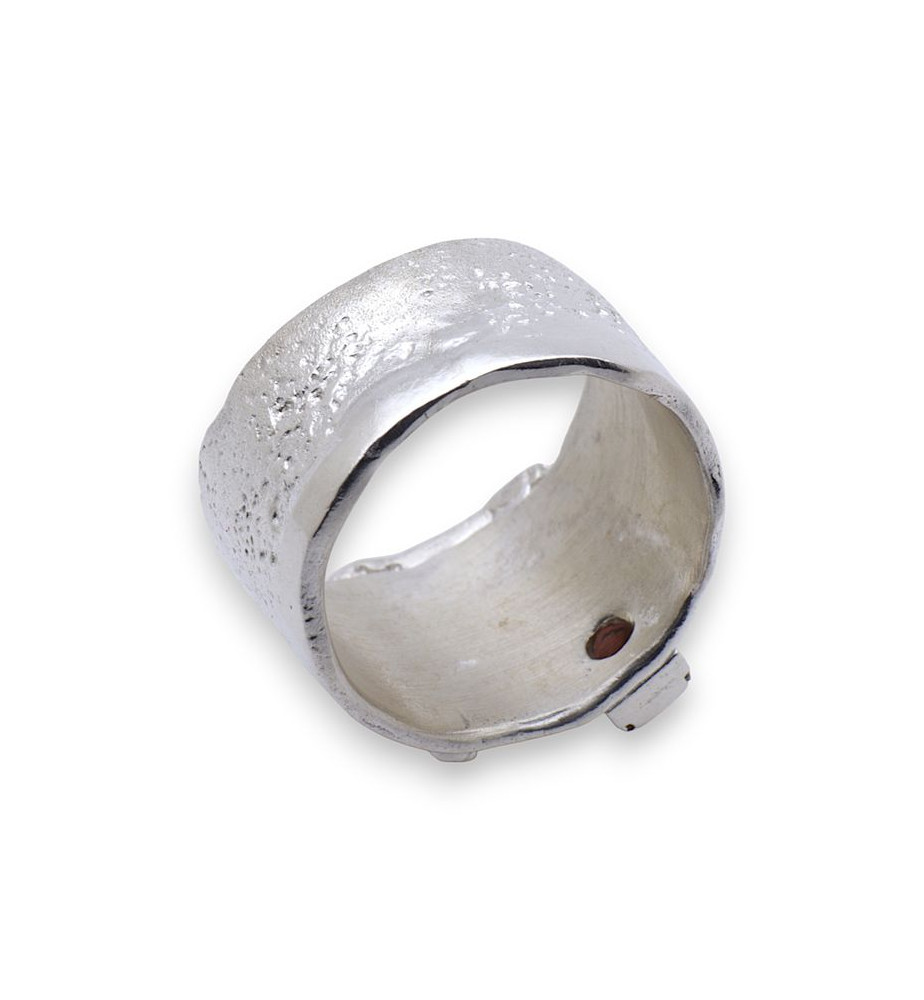 bague grenat argent femme