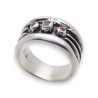 bague rubis moderne