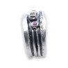 bague rubis argent