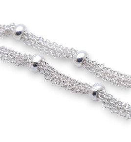 bracelet argent chaine