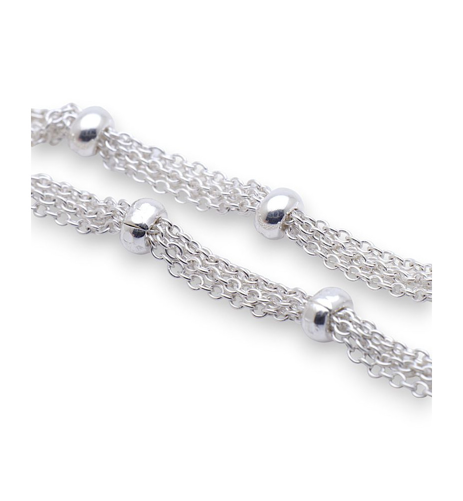 bracelet argent chaine