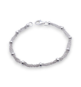 bracelet fin argent